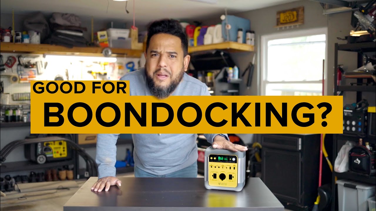 RV Boondocking Portable Power Station / VATID 600W