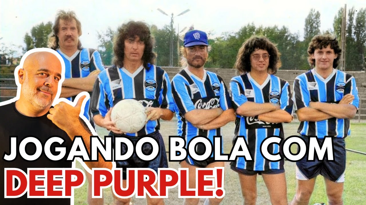 Deep Purple: craques nos palcos e pernas-de-pau nos gramados!
