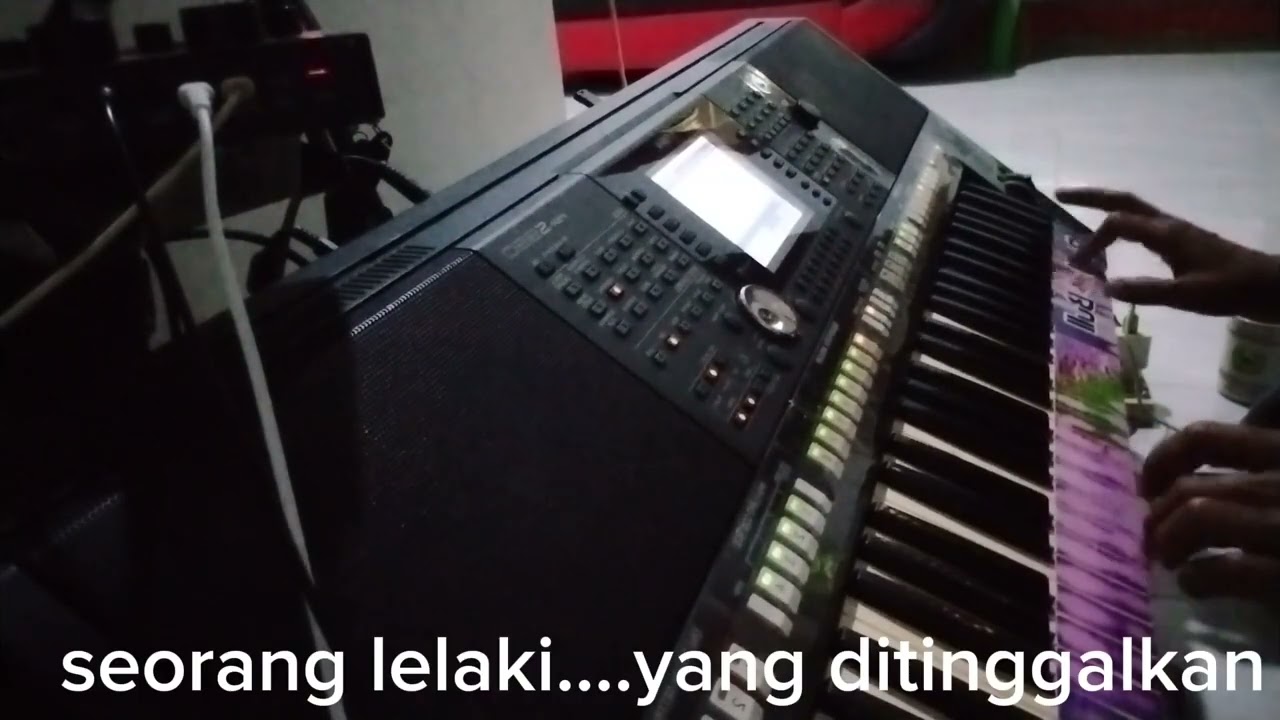Karoke Terhanyut dalam kemesraan(cover versi dut original yamaha psrs 950)cord gm