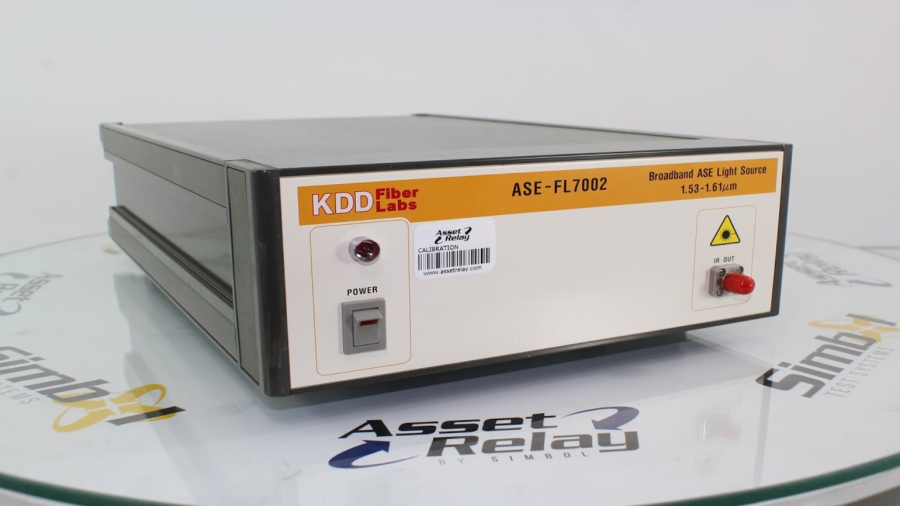 Thorlabs ASE-FL7002 Broadband ASE Light Source 1520&ndash;1620nm 20mW