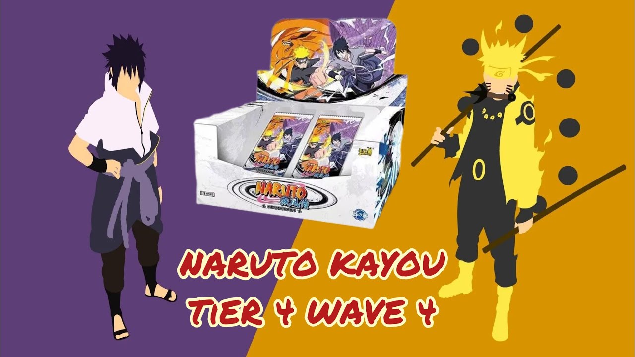 NARUTO KAYOU UNBOXING PREMIUM BOX TIER 4 WAVE 4/ РАСПАКОВКА НАРУТО КАЮ ТИР 4 ВОЛНА 5
