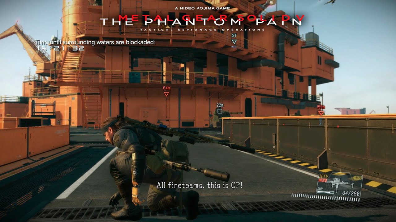 FOB Infiltration 【5】 Perfect stealth, S+ guards, platform Lv.47 - Metal Gear Solid V: Phantom Pain