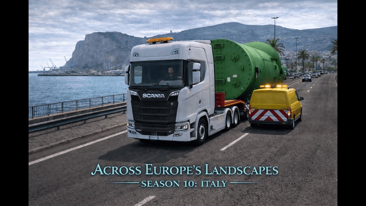 Across Europe’s Landscapes ~ Season 10: Italy / Palermo → Catania [02/03/2026]