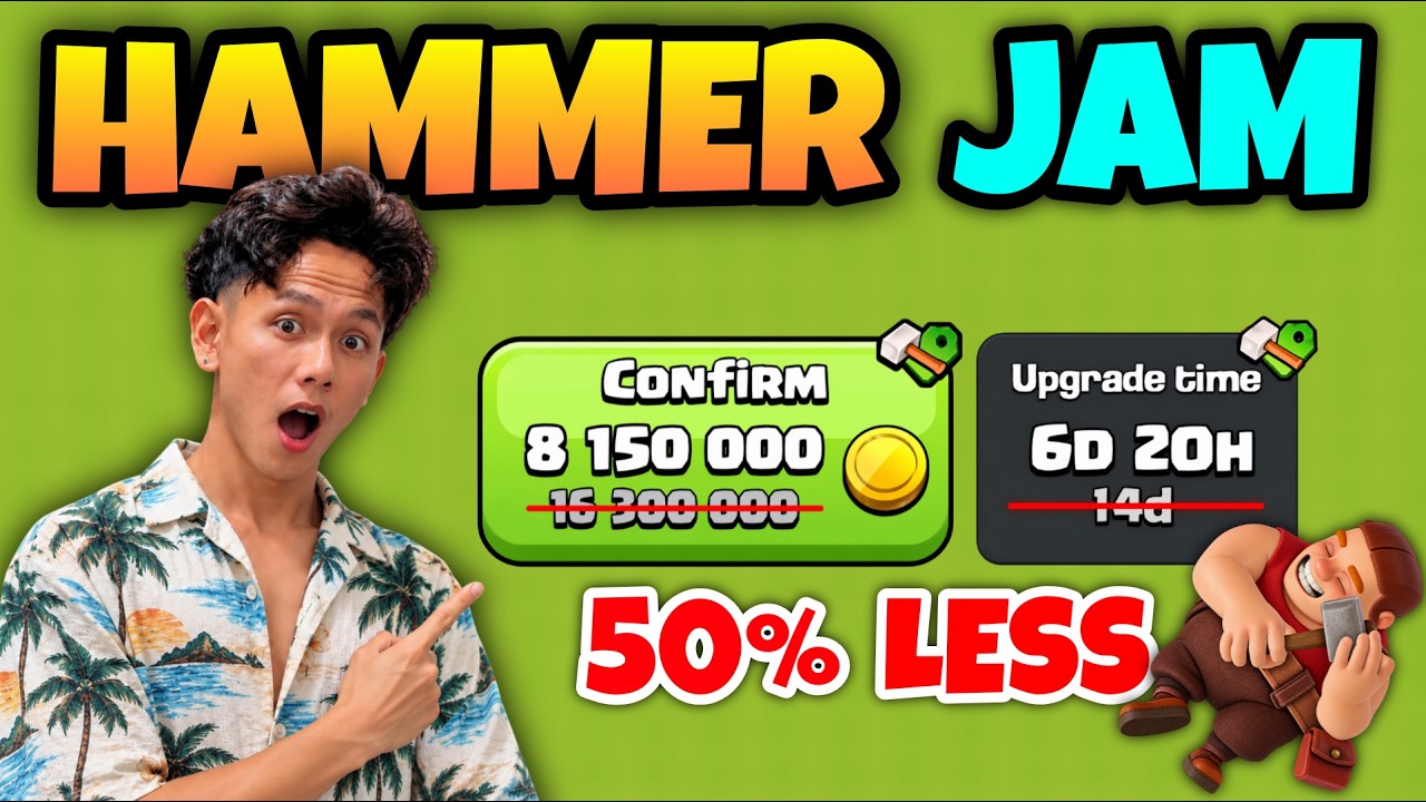 HAMMER JAM IS COMING SOON IN CLASH OF CLANS