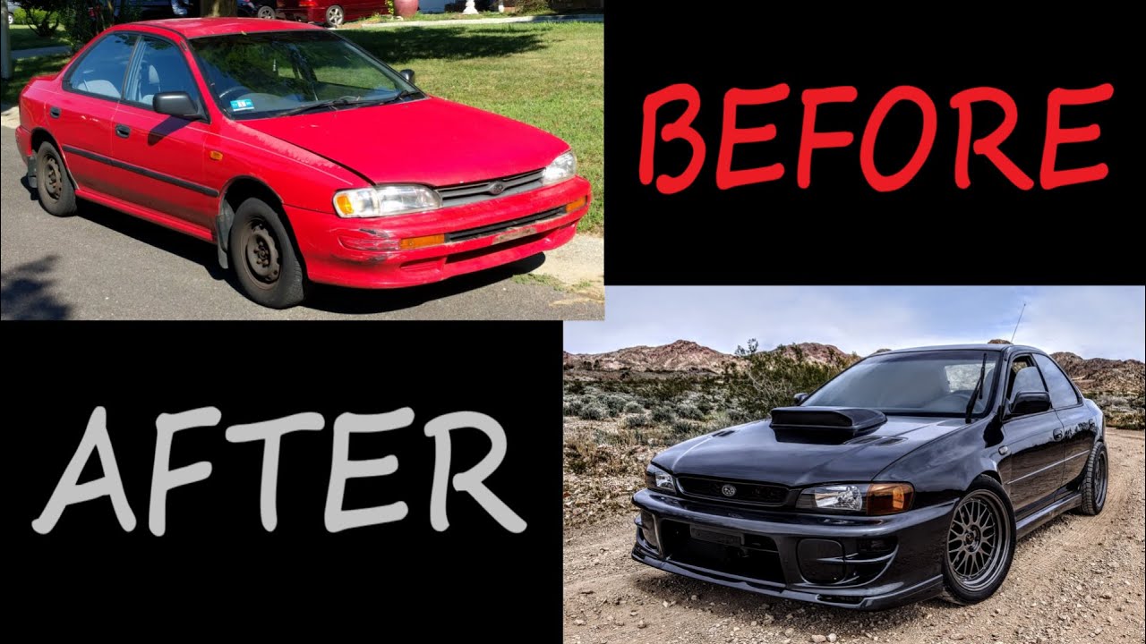 Проект модернизации Subaru Impreza GC STI: 