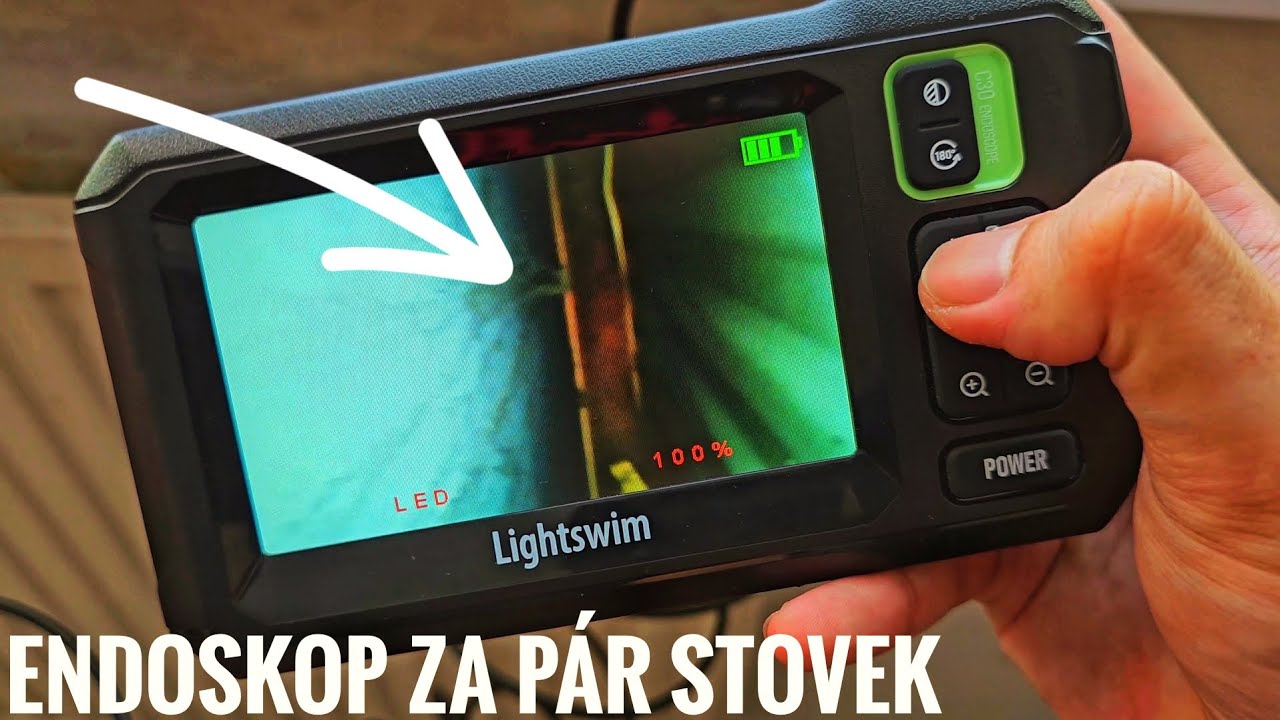 LIGHTSWIM C30 - LEVNÁ ENDOSKOPICKÁ KAMERA, RECENZE CZ