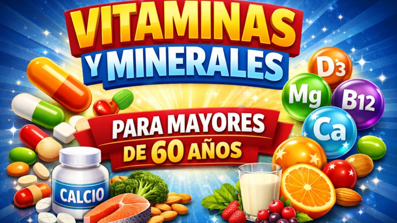 “VITAMINAS Y MINERALES CLAVE: LO QUE TU CUERPO NECESITA AHORA”