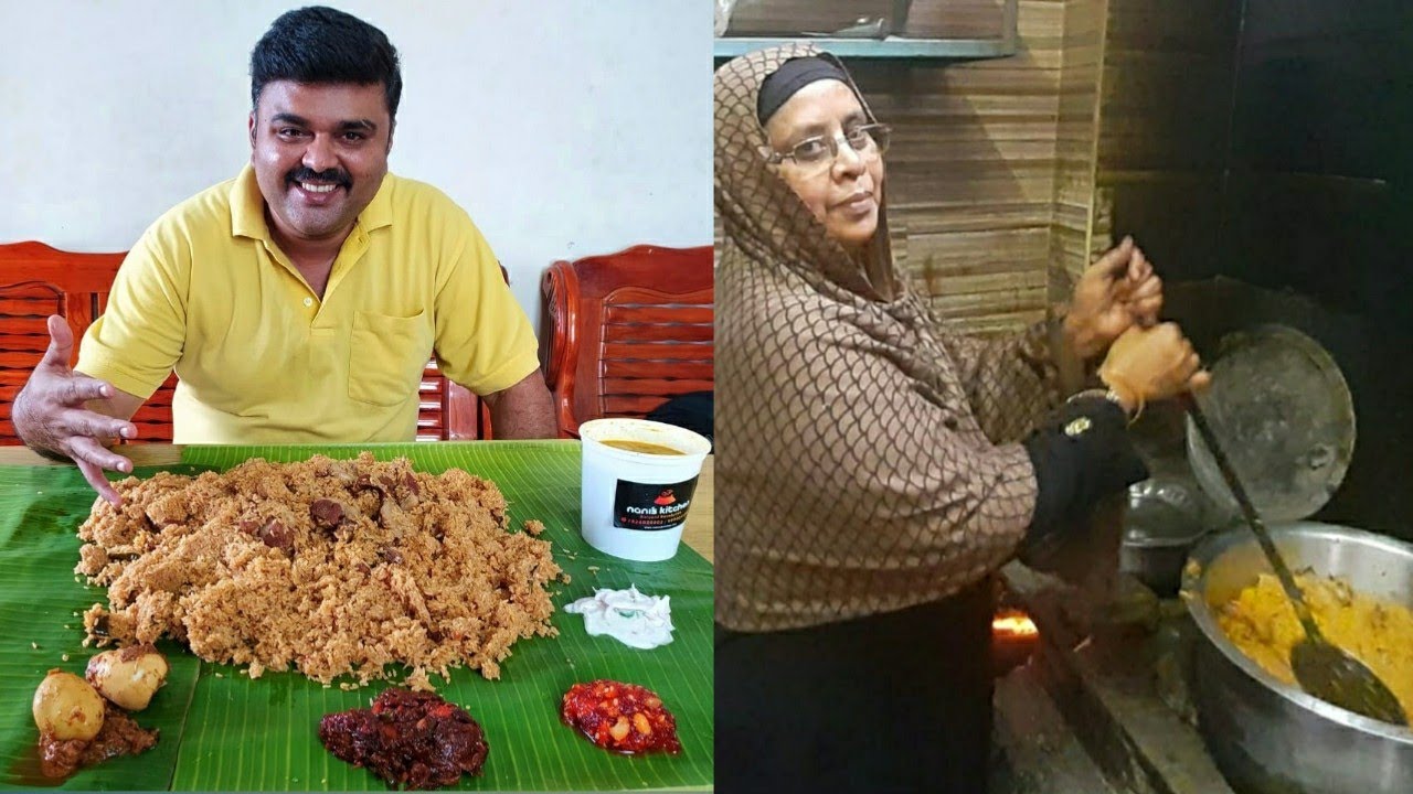 முஹம்மதா பாட்டியின் கீரனூர் பிரியாணி விருந்து | Awesome biryani from Nani's Kitchen!!