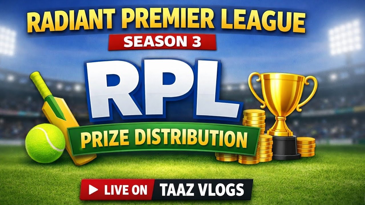 RPL SEASON 3 PRIZE DISTRIBUTION...