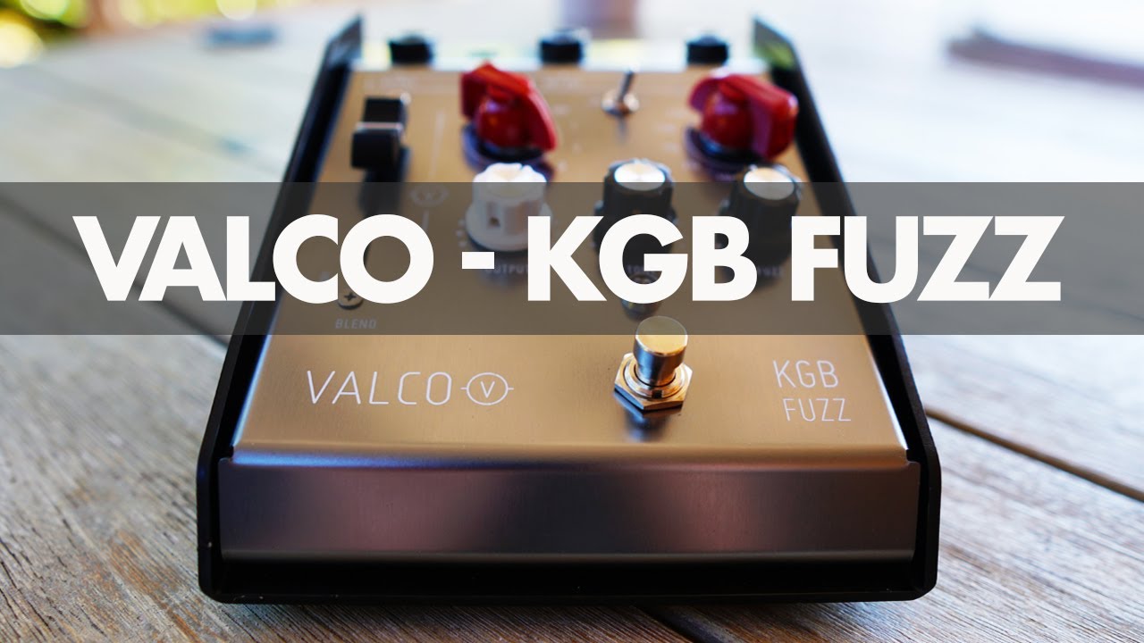 Valco KGB Fuzz - on Guitar, Bass & Synth