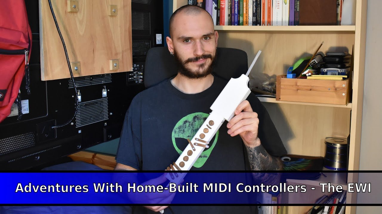 Home-built Electronic Wind Instrument - A LoFi Spin on the AKAI EWI