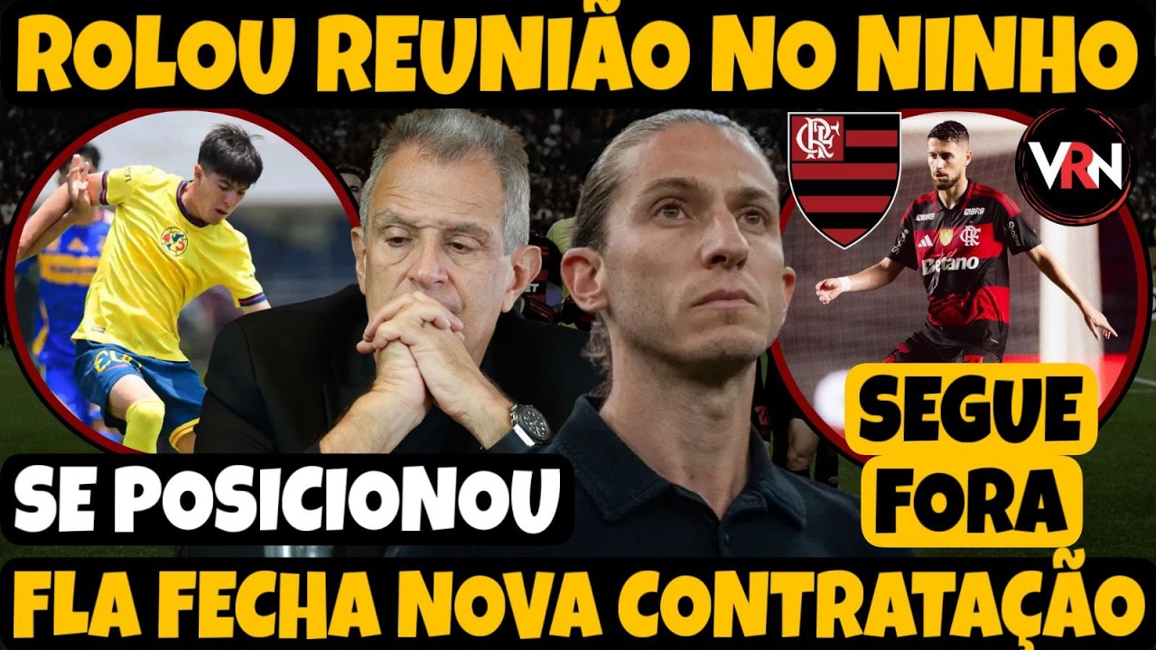 ROLOU CONVERSA NO NINHO! TIME MISTO AMANHÃ? JORGINHO FORA! NOVA CONTRATAÇÃO NA BASE! NOTÍCIAS +
