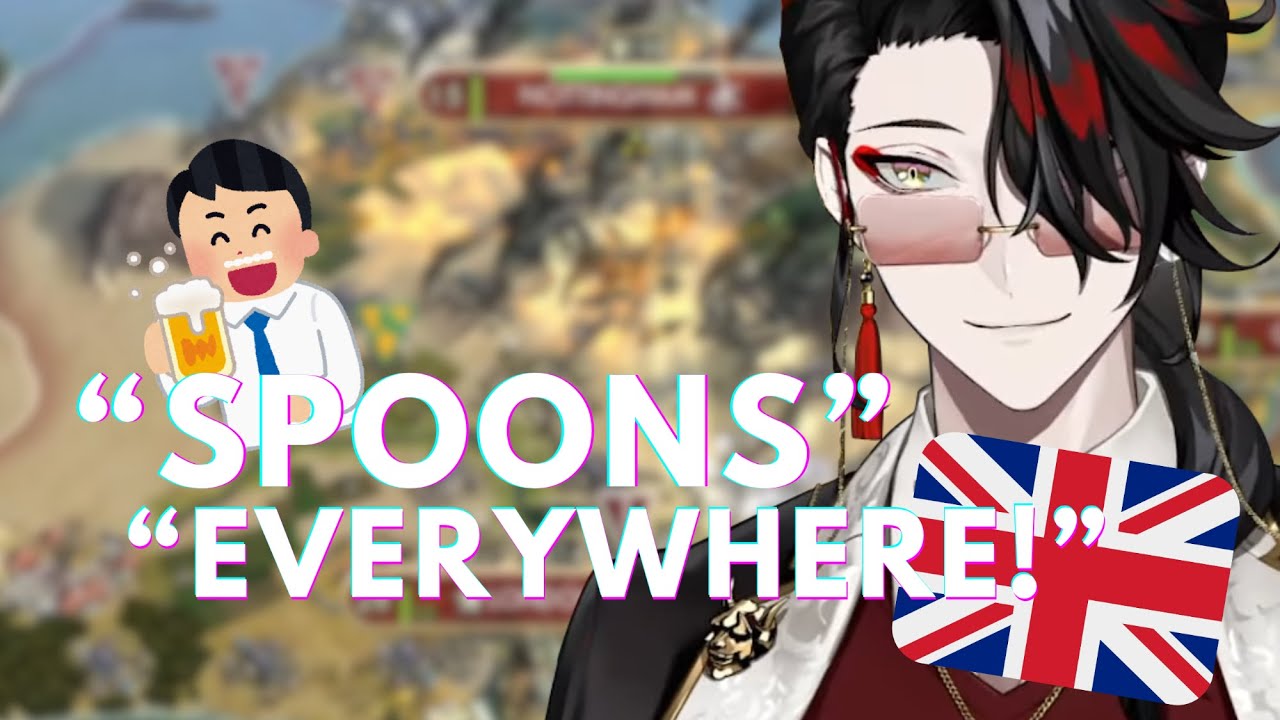 Britain's #1 Spoons fan plays Civilization V