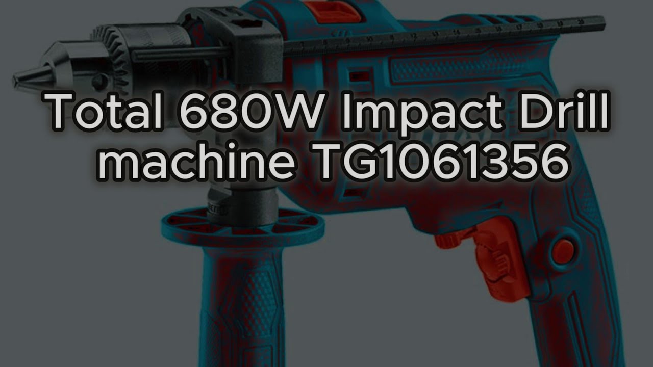 Domestic Drill Machine  TOTAL 680W Impact Drill