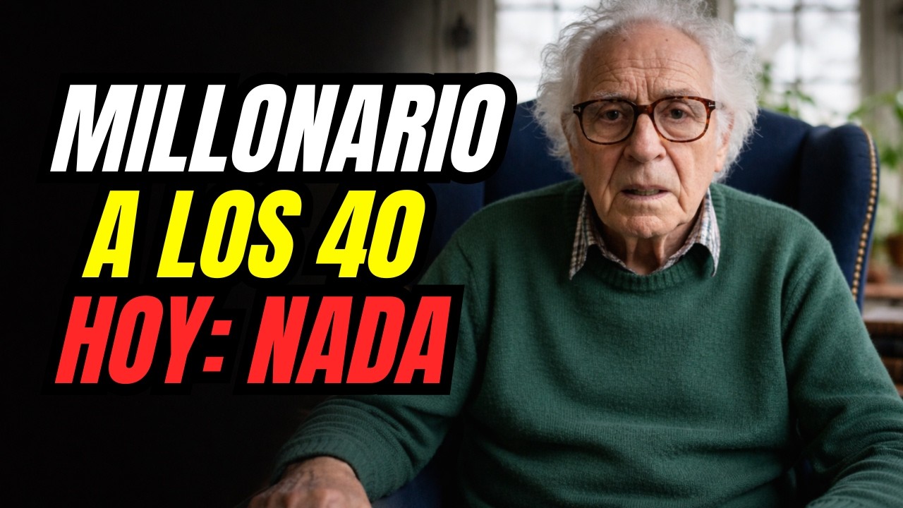 Fui MILLONARIO a los 40, hoy no tengo nada 💔 Lo perdí TODO y esta fue la lección