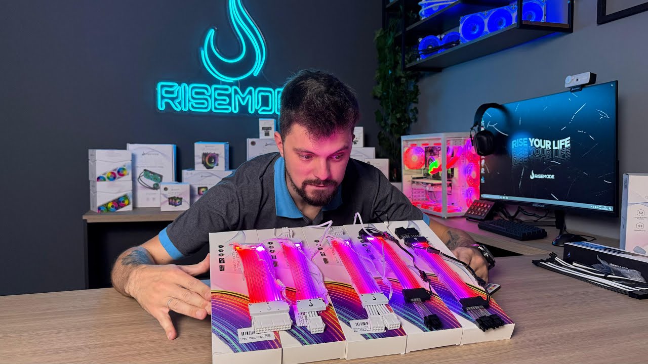 SEU PC PRECISA DISSO PRA FICAR MAIS BONITO! CABOS SLEEVED RISE MODE