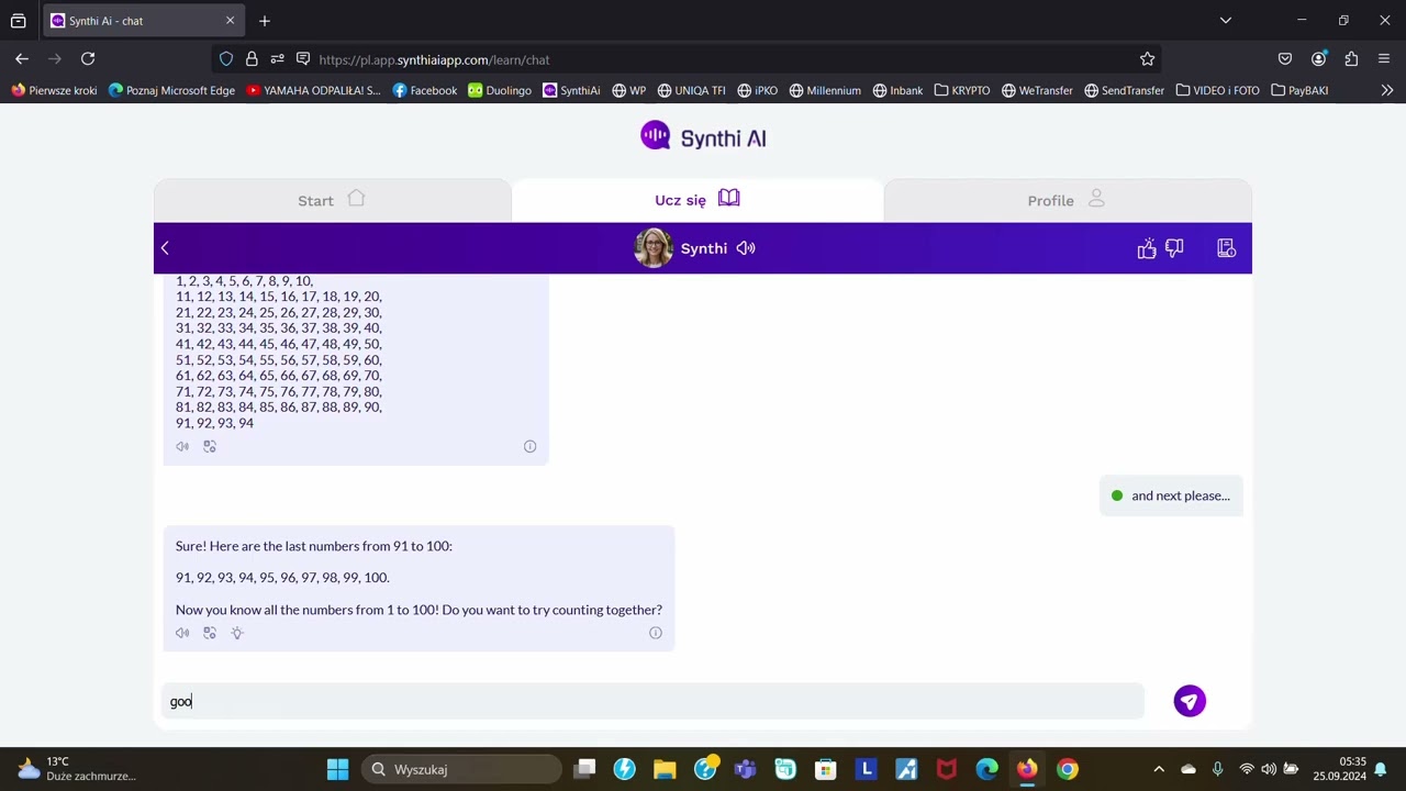 Synthi AI 001 numbers