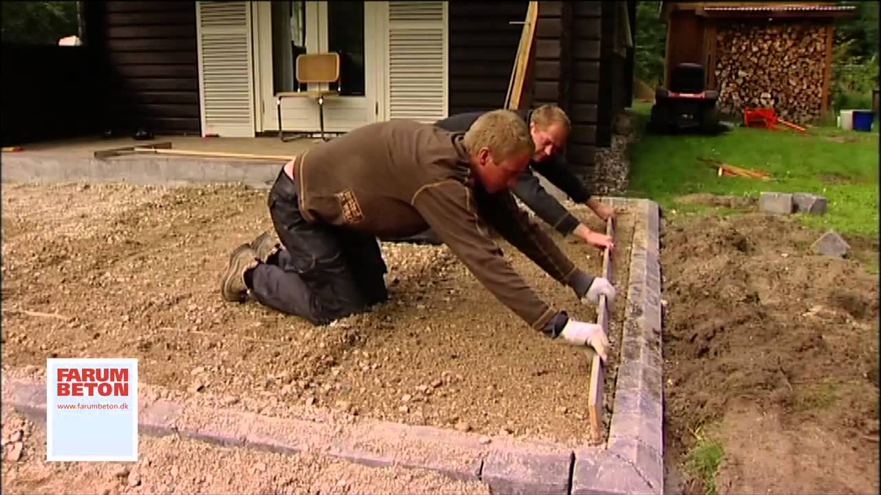 Farum Beton Videovejledning - Afretning