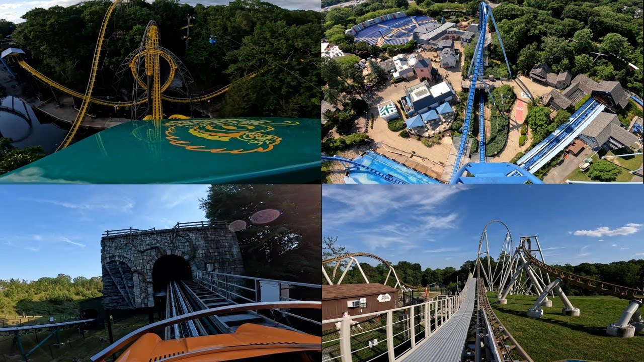 EVERY ROLLER COASTER POV at Busch Gardens Williamsburg | 2024
