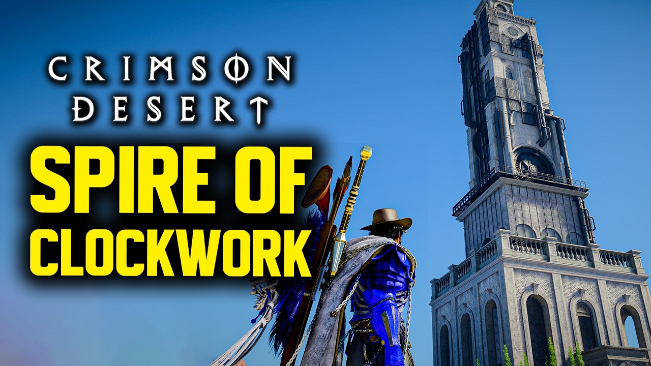 Crimson Desert - Spire of Clockwork Puzzle Walkthrough
