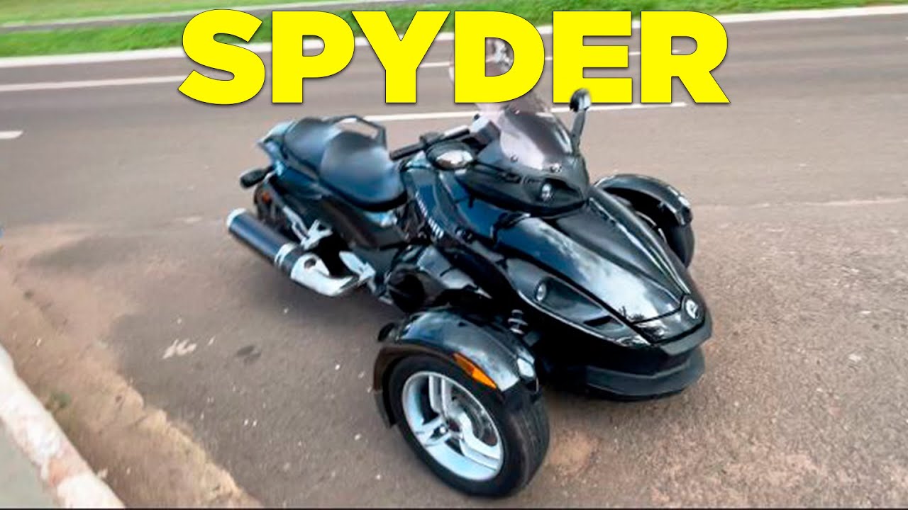 TRICICLO GRINGO DA CAN-AM! SPYDER ROTAX 900