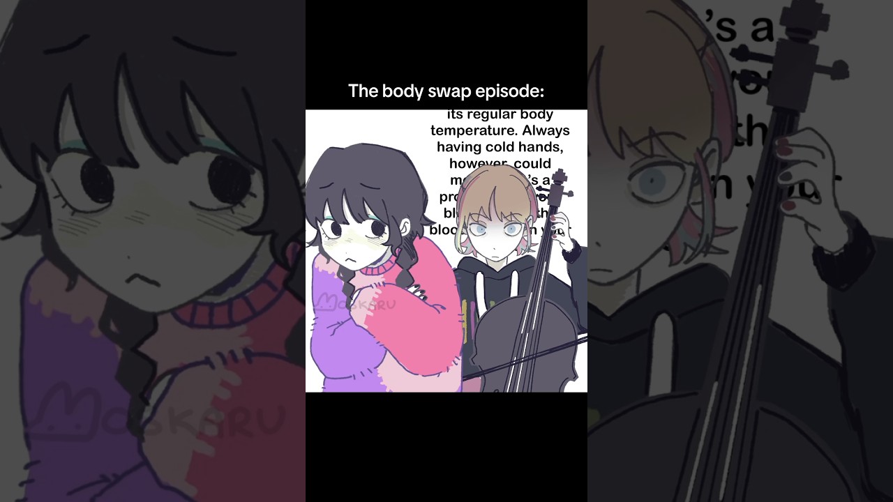 Wednesday body swap episode in a nutshell #wednesday #enidsinclair  #emmamyers #jennaortega