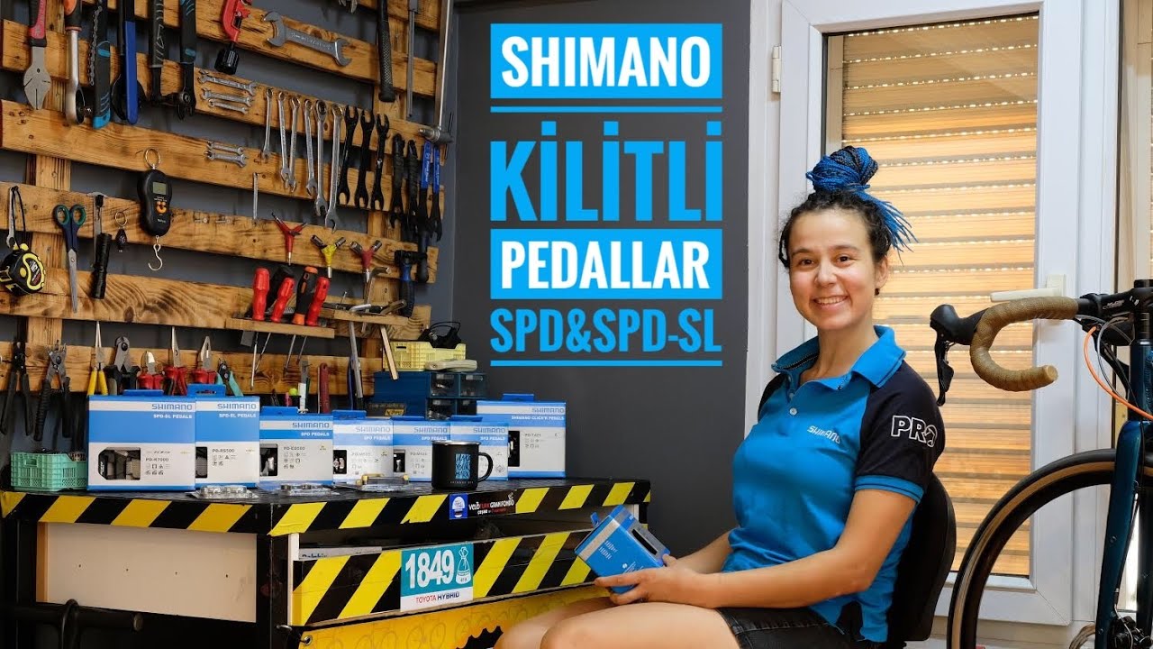Shimano Kilitli (SPD ve SPD-SL) Pedal ve Kal Çeşitleri