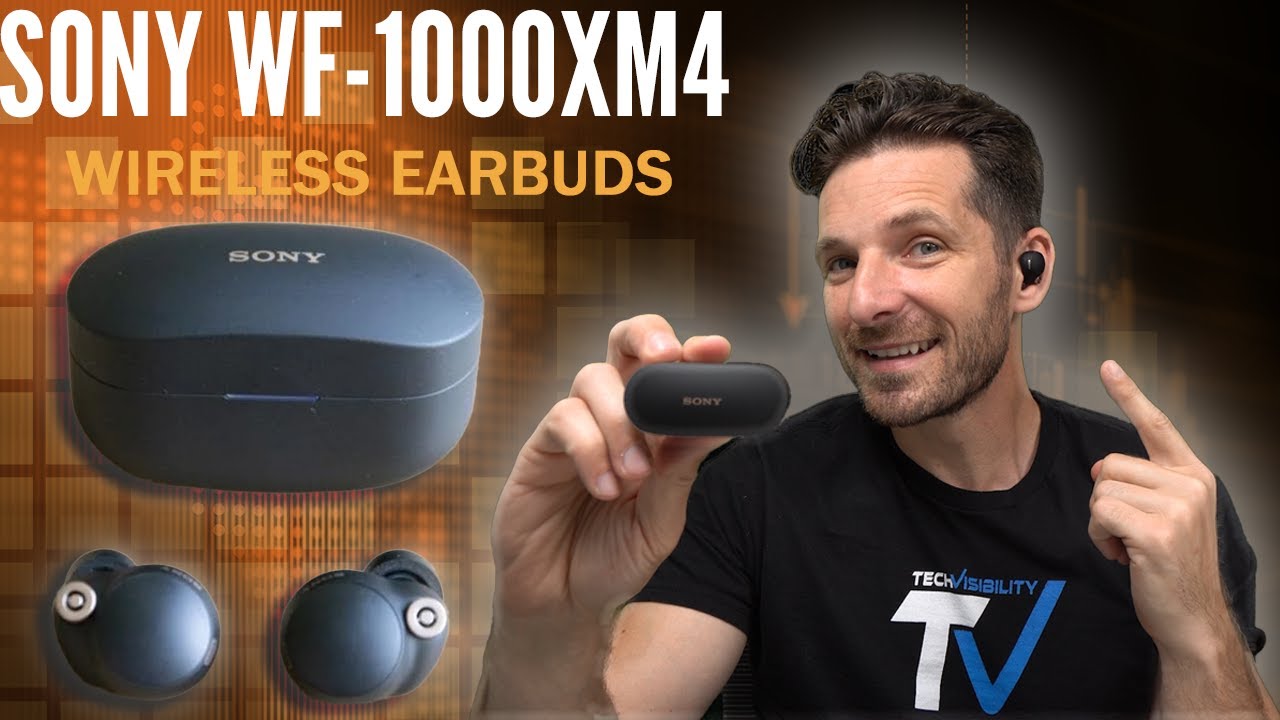 Обзор и распаковка беспроводных наушников SONY WF-1000XM4