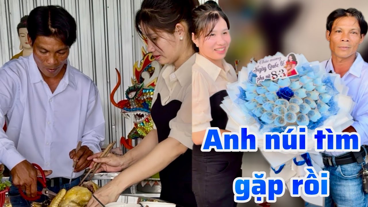 Út may đãi anh núi ngày 08 tháng 3 ăn món độc lạ ￼