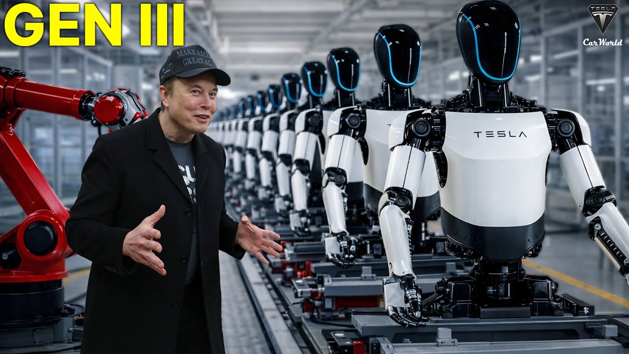 Утекли новые возможности Tesla Bot третьего поколения от Илона Маска! Внутри — компьютерное зрени...