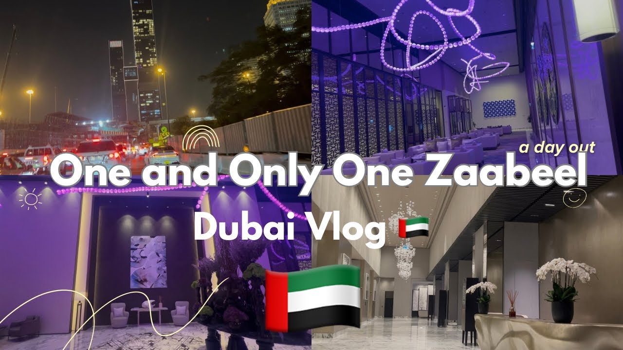 Exploring the One and Only One Za’abeel Hotel 🌷|Dubai’s Most Luxurious Stay 🤩|
