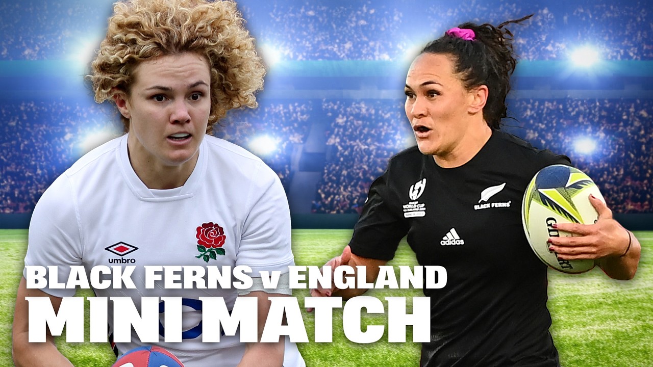 Black Ferns vs England 2021 Auckland MINI MATCH: INSANE Rugby World Cup Final
