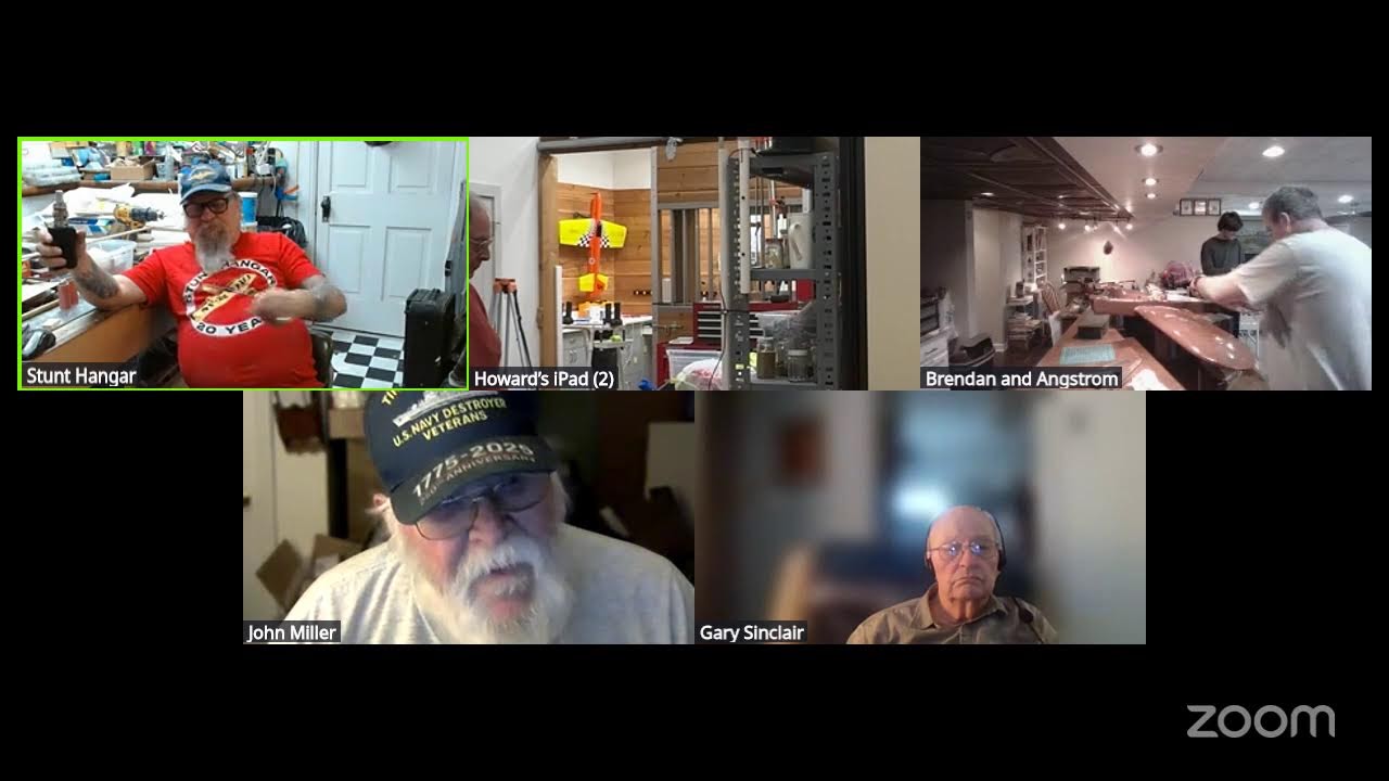 Stunt Hangar's Zoom Meeting