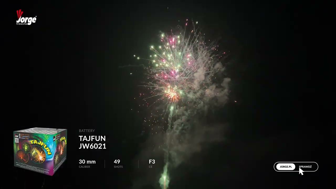 JW6021 - TAJFUN - Fajerwerki JORGE! 4K