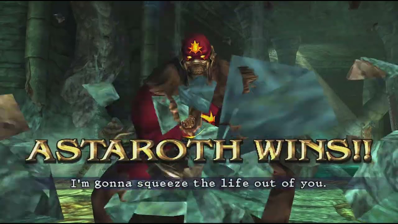 SOULCALIBUR III Maxi vs Astaroth