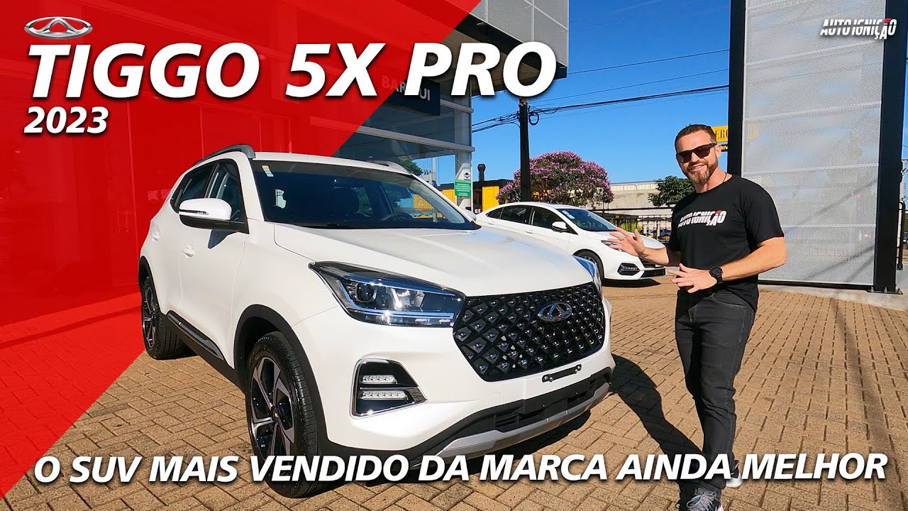 NOVO CAOA CHERY TIGGO 5X PRO 2023 - AVALIAÇÃO COMPLETA DO SUV MAIS VENDIDO DA MARCA