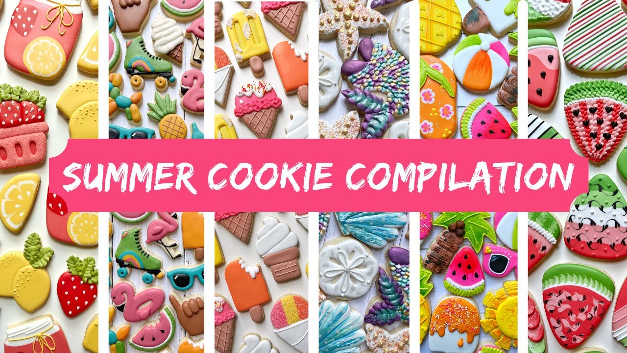 Summer Cookies ~ epic 2022 cookie decorating compilation