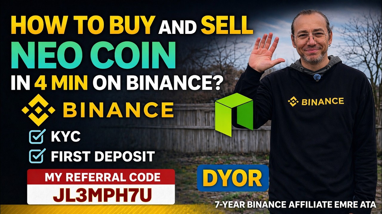 How to Buy and Sell Neo Coin on Binance in 4 Minutes? Tutorial for Beginners