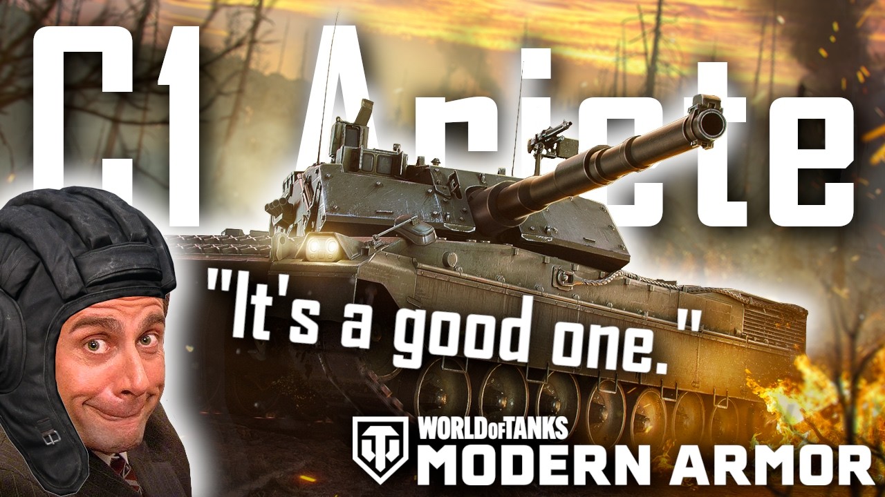| C1 Ariete - Обзор танка | World of Tanks Modern Armor |
