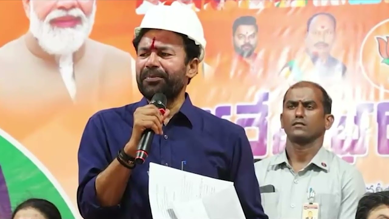 Singareni Bharosa Yatra: G. Kishan Reddy&rsquo;s Grand Public Outreach Campaign
