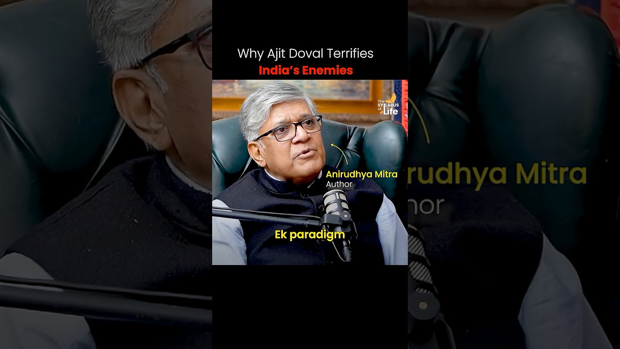 Why Ajit Doval Terrifies India&rsquo;s Enemies ft. Anirudhya Mitra