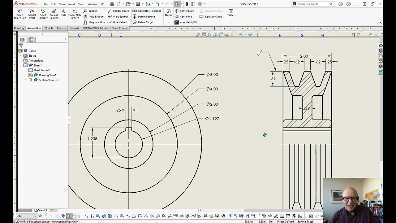 SolidWorks Line Thickness and Hatch Problems