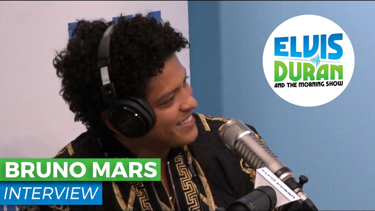 Bruno Mars on New Album '24K Magic' and Joining Lady Gaga at the SuperBowl? | Elvis Duran Show
