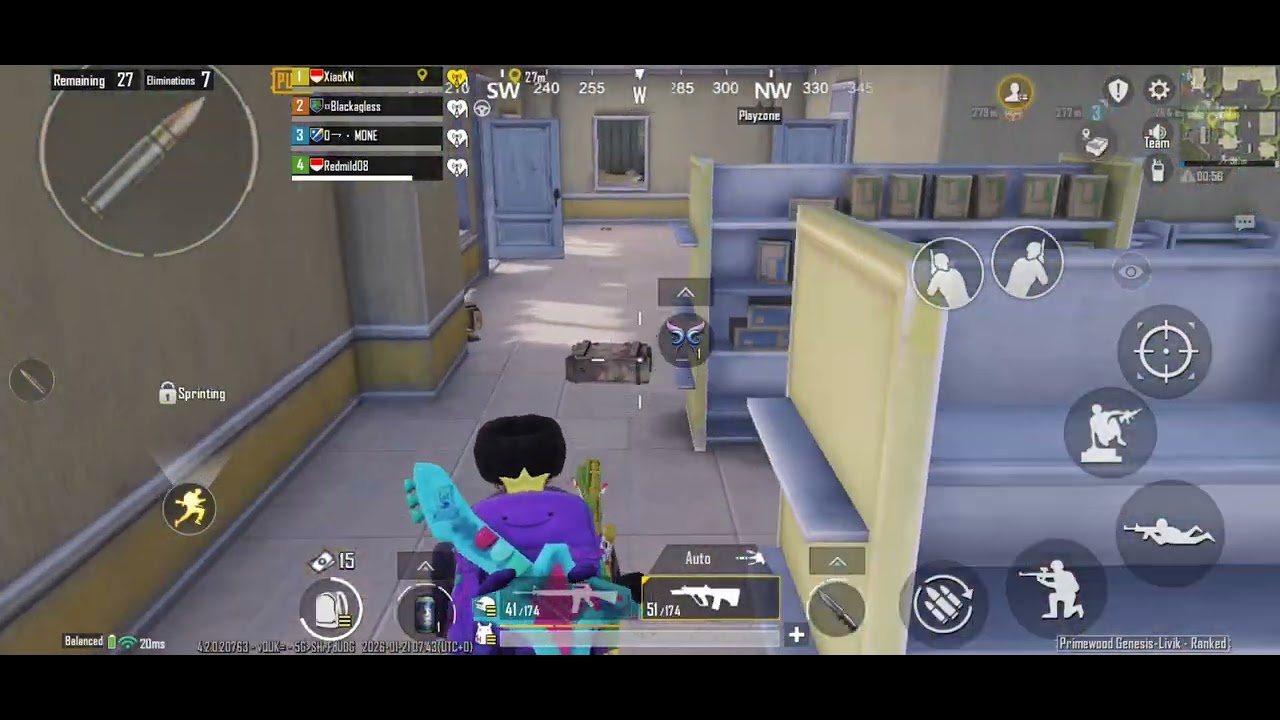 PUBG Mobile ! Squad - Classic Ranked (81) WINNER WINNER CHICKEN DINNER~