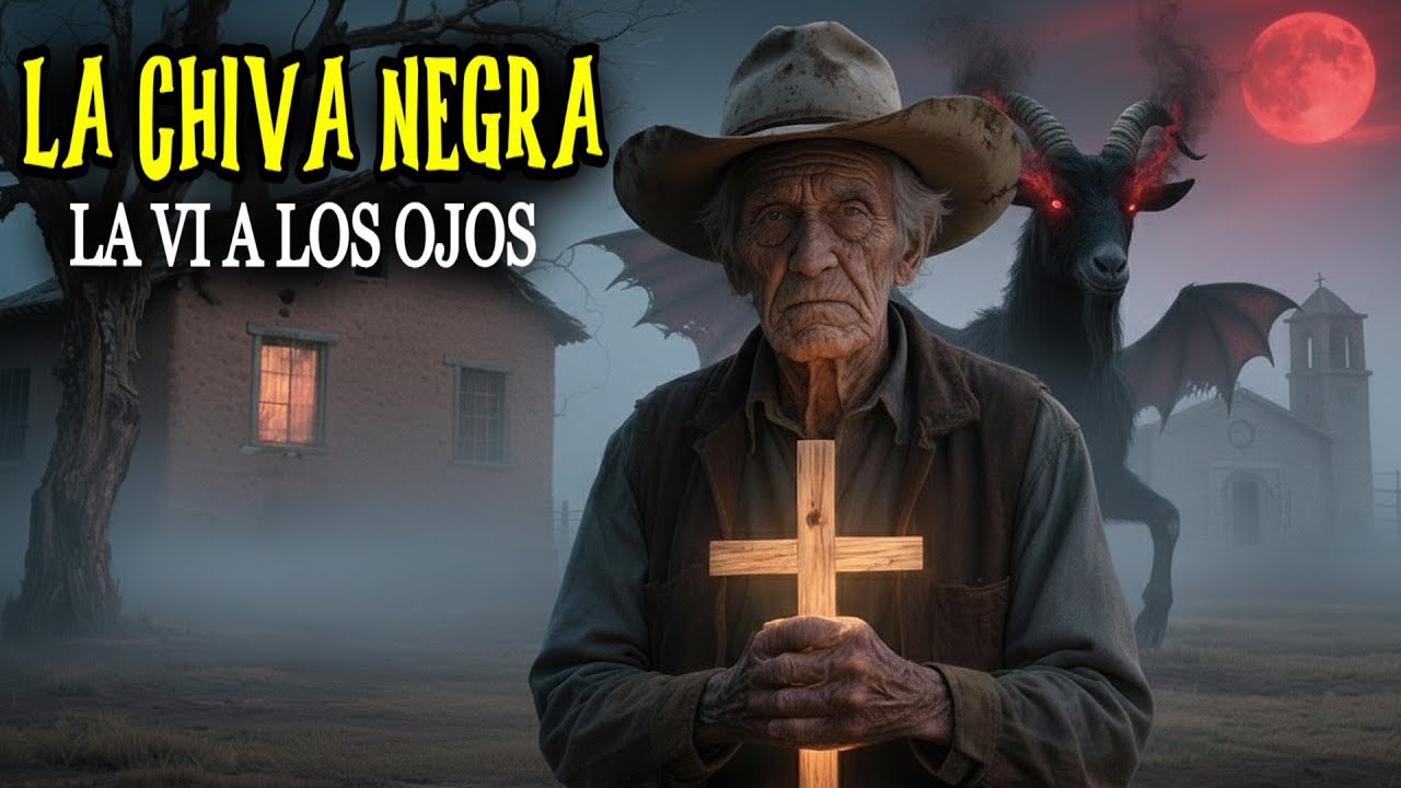 La CHIVA NEGRA ( CUANDO EL MAL CAMINO EN EL PUEBLO )- historia de terror - arlof