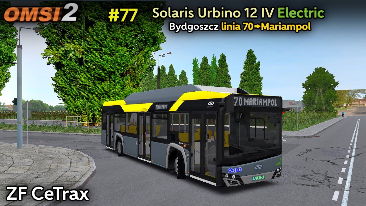 [OMSI 2 #77] Solaris Urbino 12 IV FL Electric - Bydgoszcz (linia 70)