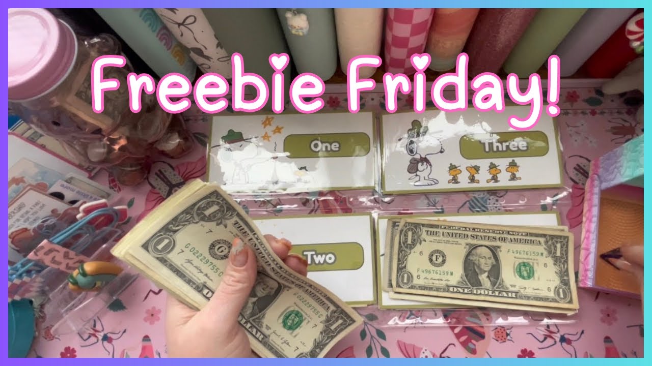 Freebie Friday! #cashstuffing 