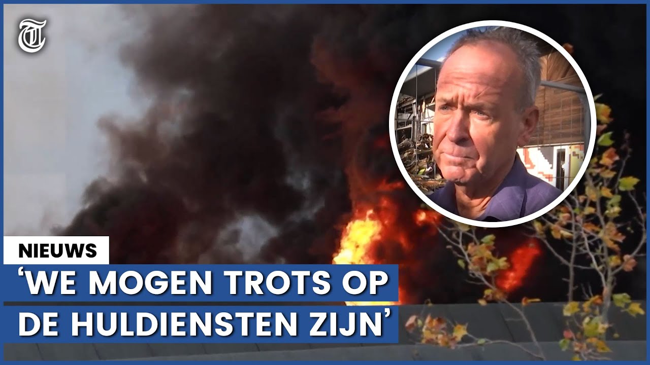 'Brandweer voorkwam groter leed bij megabrand Delft'