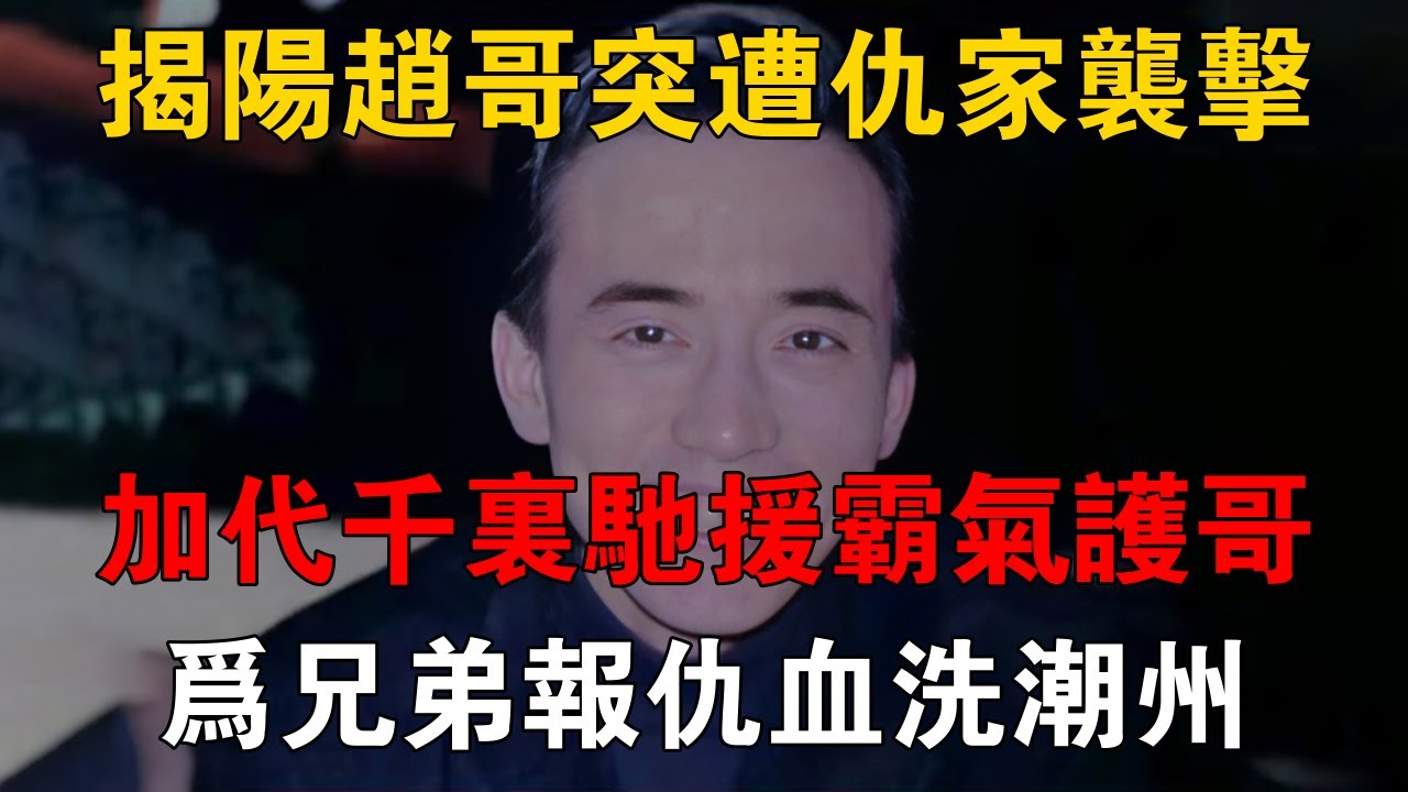 揭陽趙哥突遭仇家襲擊，加代千里馳援霸氣護哥，為兄弟報仇血洗潮州 #一口氣看完 #小說 #故事
