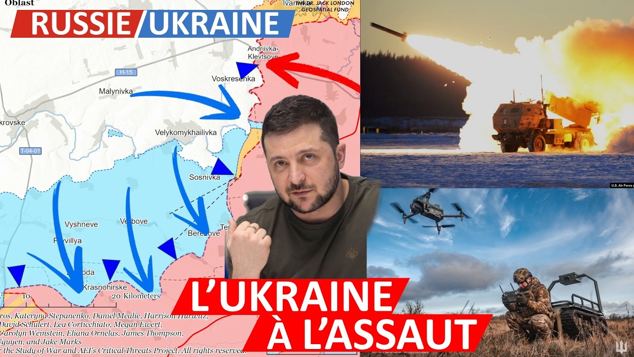 [🇺🇦/🇷🇺] L'UKRAINE REPART À L'OFFENSIVE SUR PLUSIEURS AXES - BILAN DES PERTES ET PROGRÈS DES 2 CAMPS